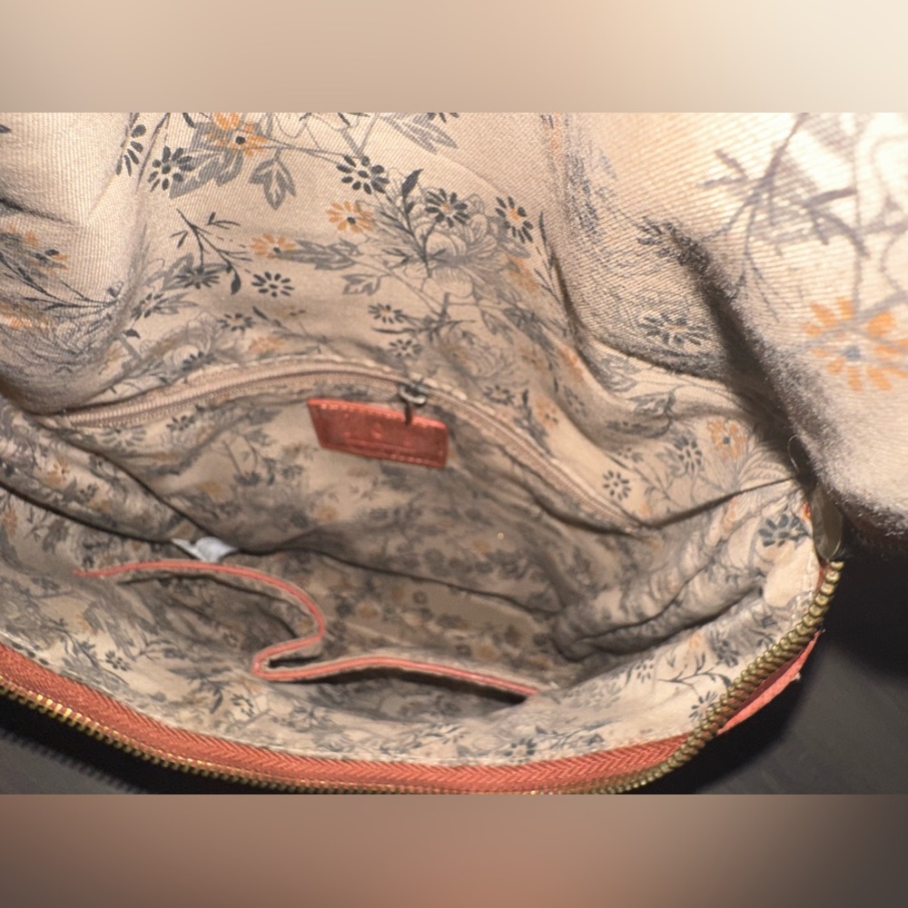Brown Leather-Like Backpack - Picture 4 of 4